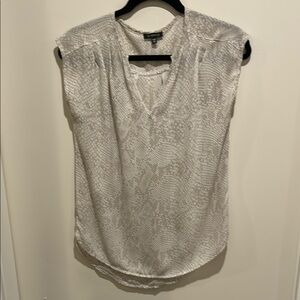 Express Beige Snake Print Blouse
